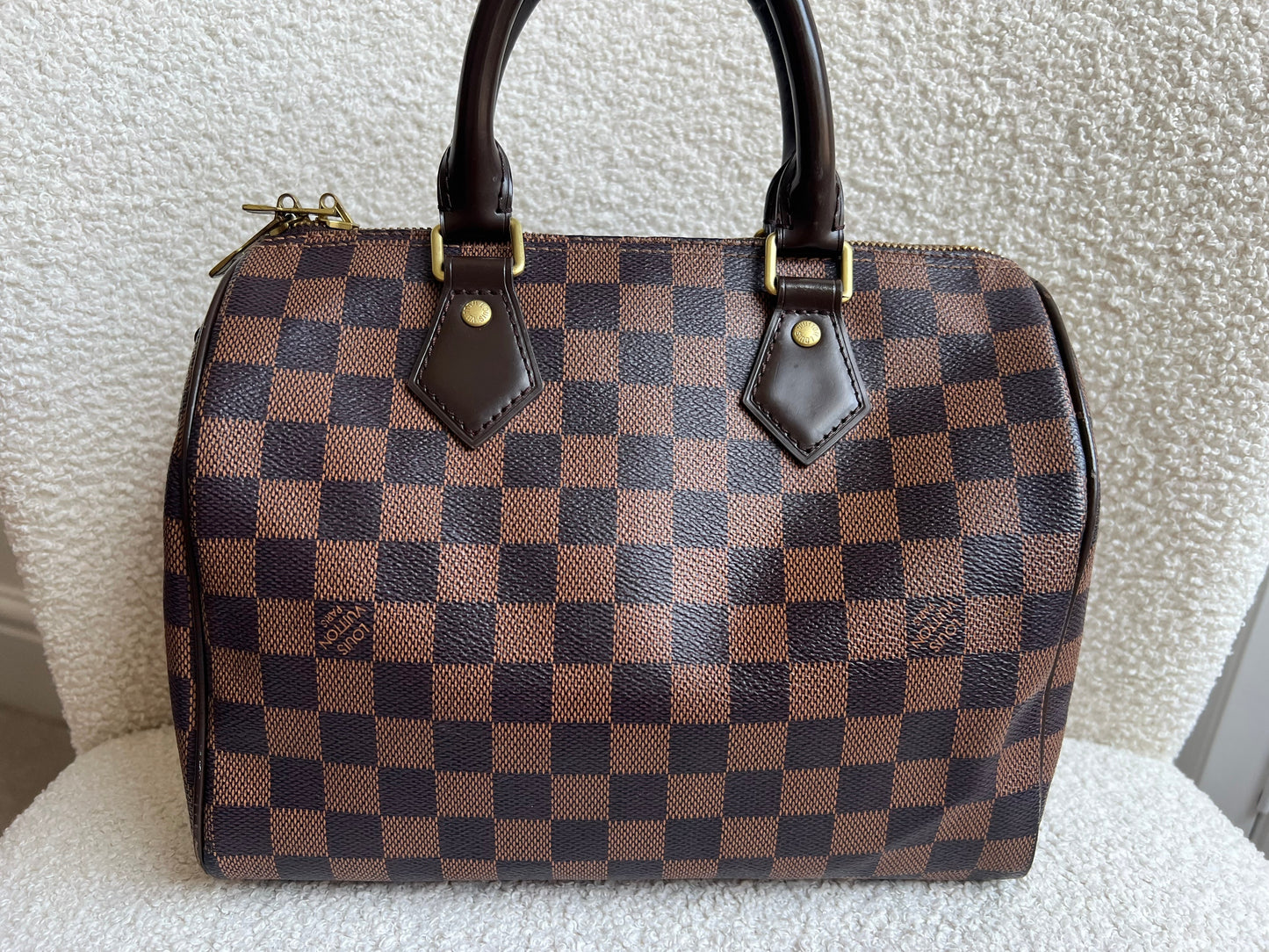 Louis Vuitton Speedy 25 Bandouliere Damier Ebene (RRP £1,440)