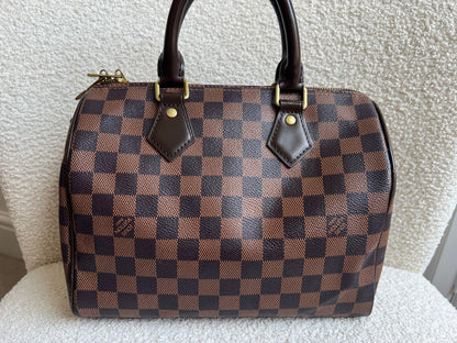 Louis Vuitton Speedy 25 Bandouliere Damier Ebene (RRP £1,440)