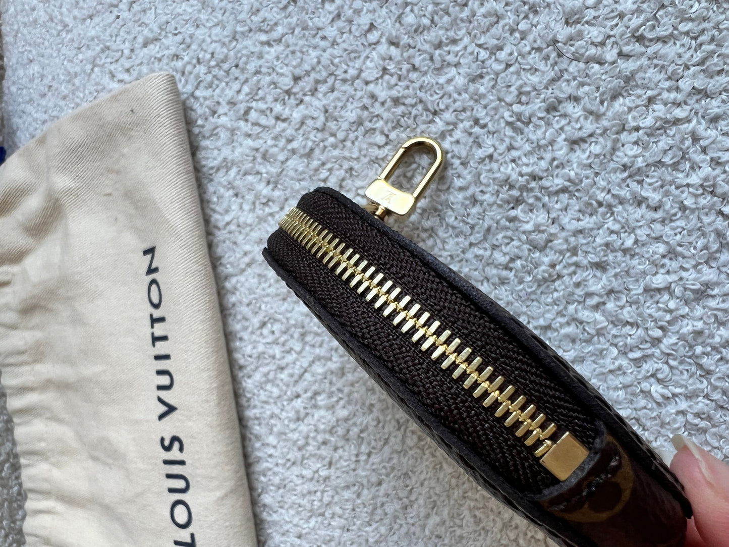 Louis Vuitton Round Coin Purse Monogram