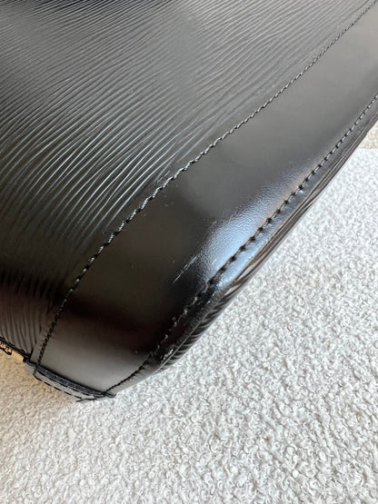 Louis Vuitton Alma PM Black Epi