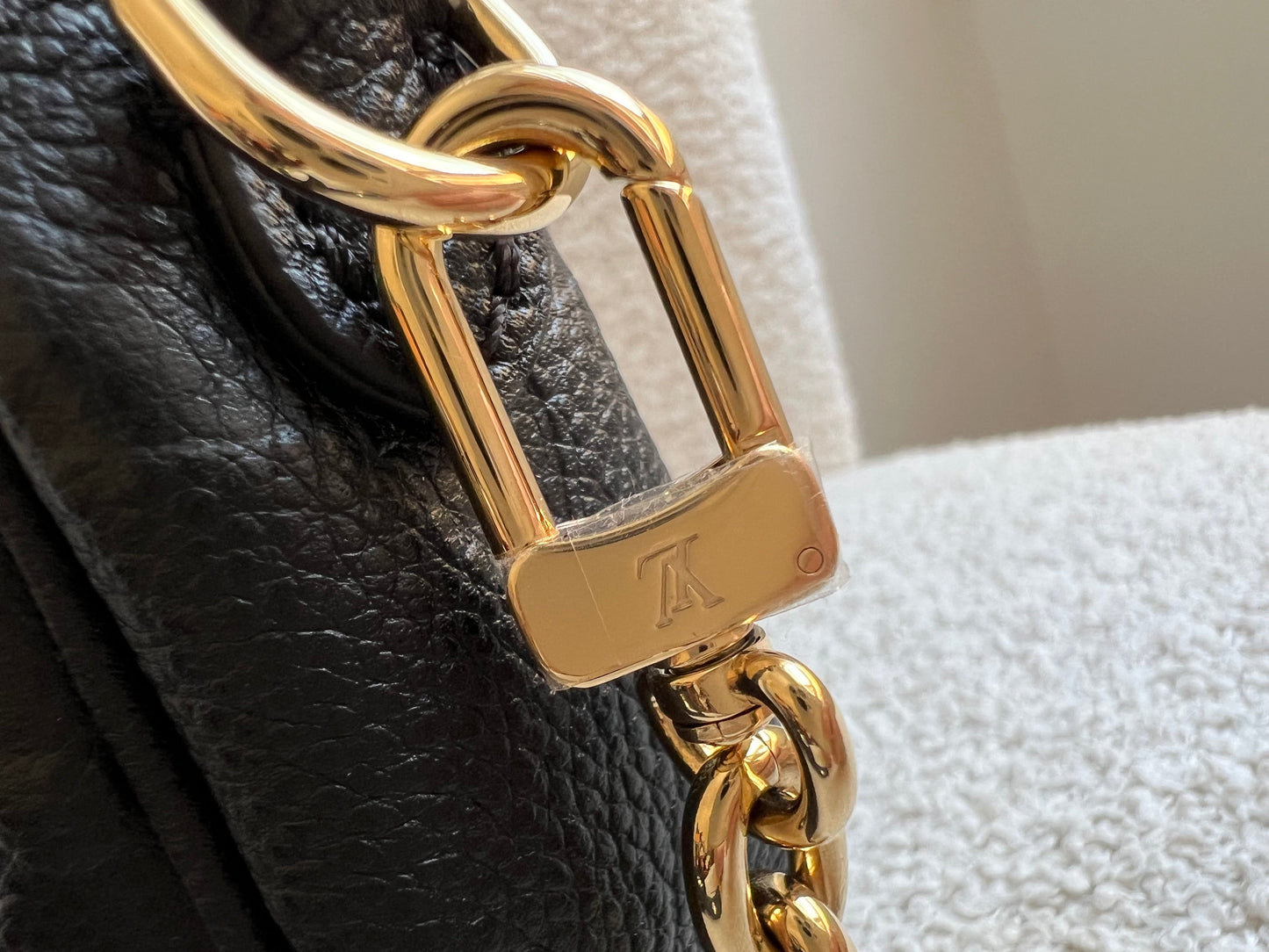 Louis Vuitton Ivy Wallet on Chain Bag Black Empreinte (RRP £1,490)