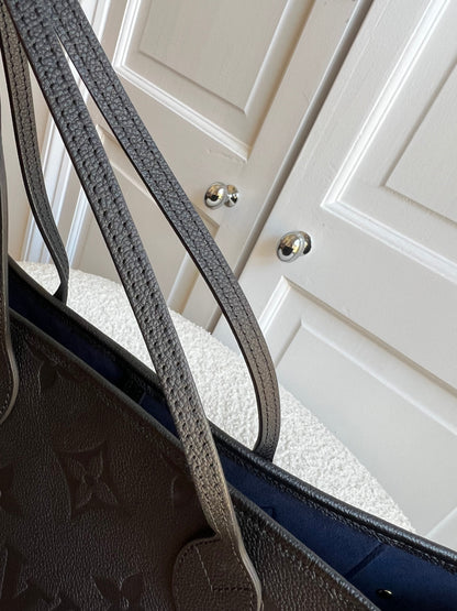Louis Vuitton Neverfull MM Black Empreinte (RRP £2,010)