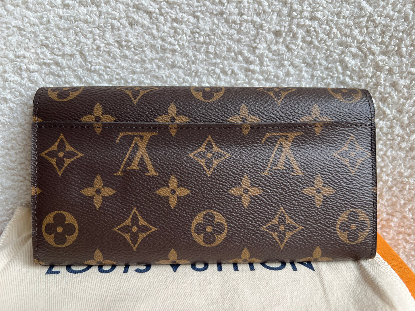 Louis Vuitton Sarah Wallet in Monogram and Brown  (RRP £505)
