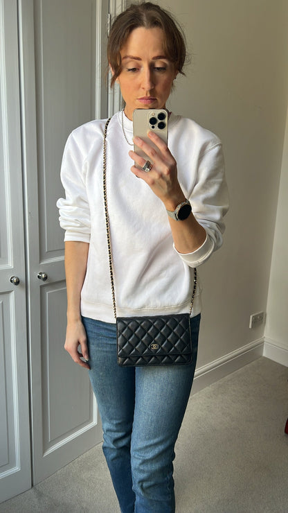 Chanel Black Caviar Wallet on Chain (RRP £2,930)