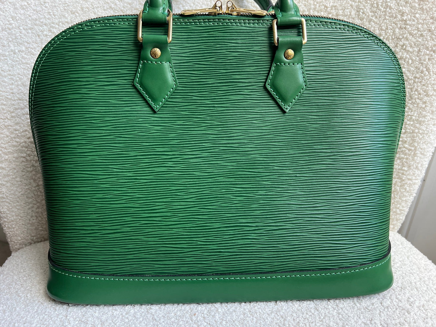 Louis Vuitton Alma PM Green Epi