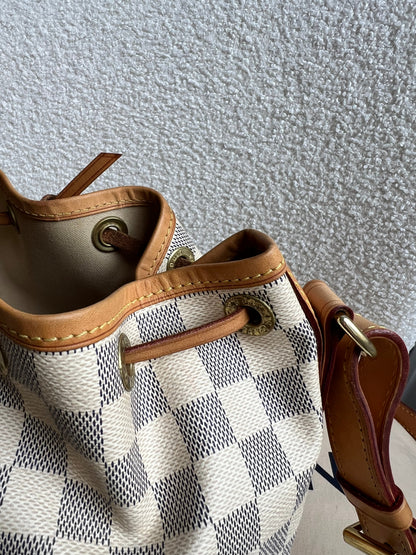 Louis Vuitton Petit Noe Bucket Bag Damier Azur (RRP £1,490)