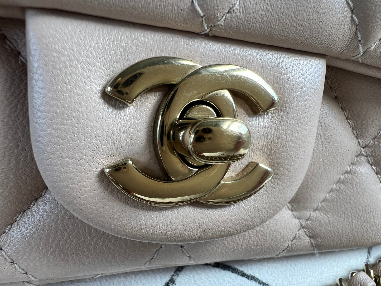 Chanel Mini Rectangular Classic Flap in Lambskin (RRP £4,390)