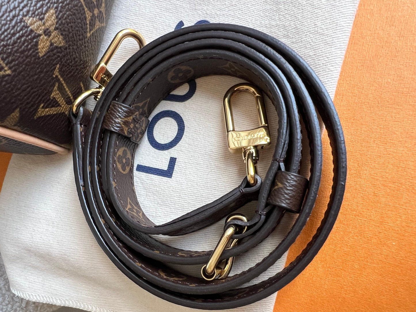 Louis Vuitton Speedy Monogram Bandouliere 20 (RRP £1680)