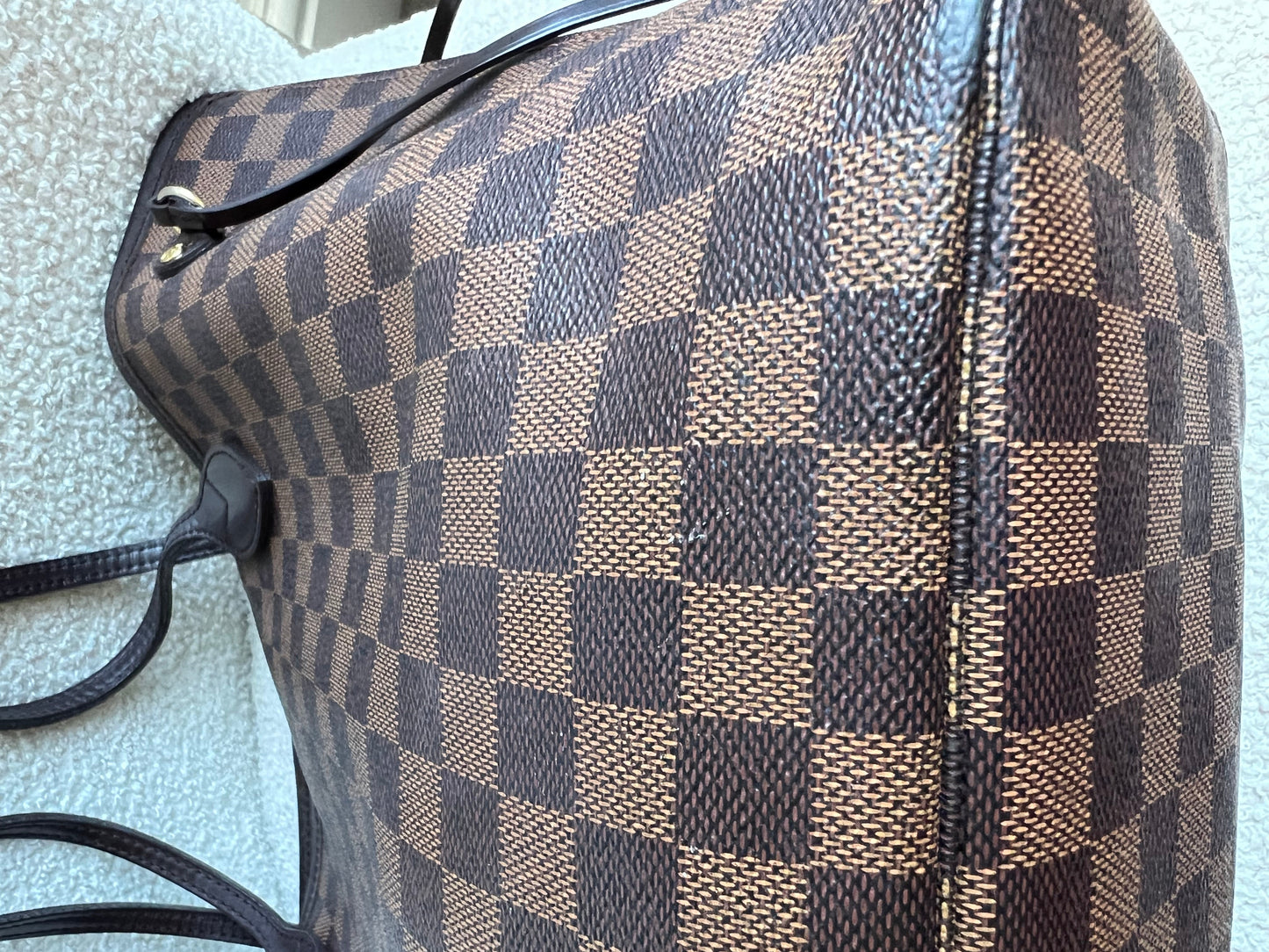Louis Vuitton Neverfull MM Damier Ebene Cherry Interior (RRP £1,430)