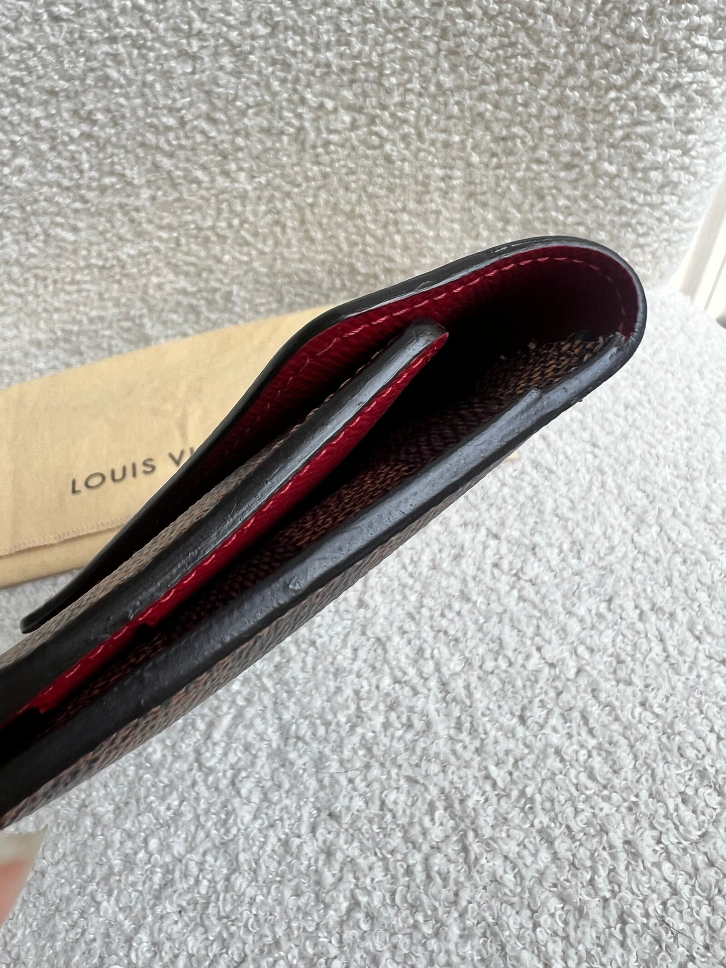 Louis Vuitton Josephine Wallet in Damier Ebene (RRP £370)