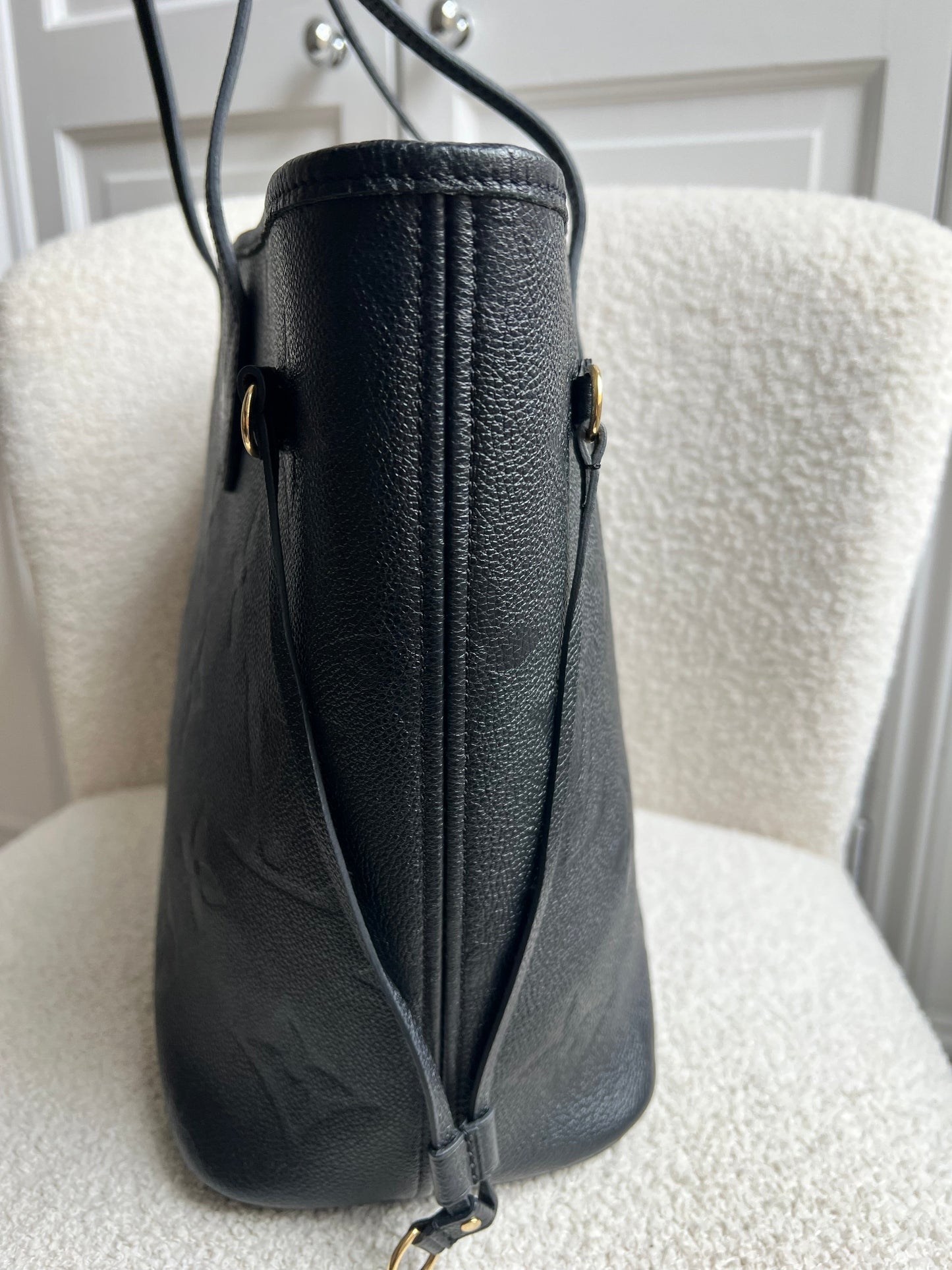 Louis Vuitton Neverfull MM Black Empreinte (RRP £1,970)