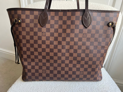 Louis Vuitton Neverfull GM Damier Ebene Cherry Interior (RRP £1,500)