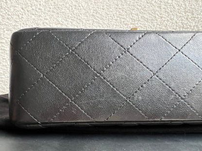 Chanel Mini Rectangular Classic Flap in Black Lambskin (RRP £4,390)