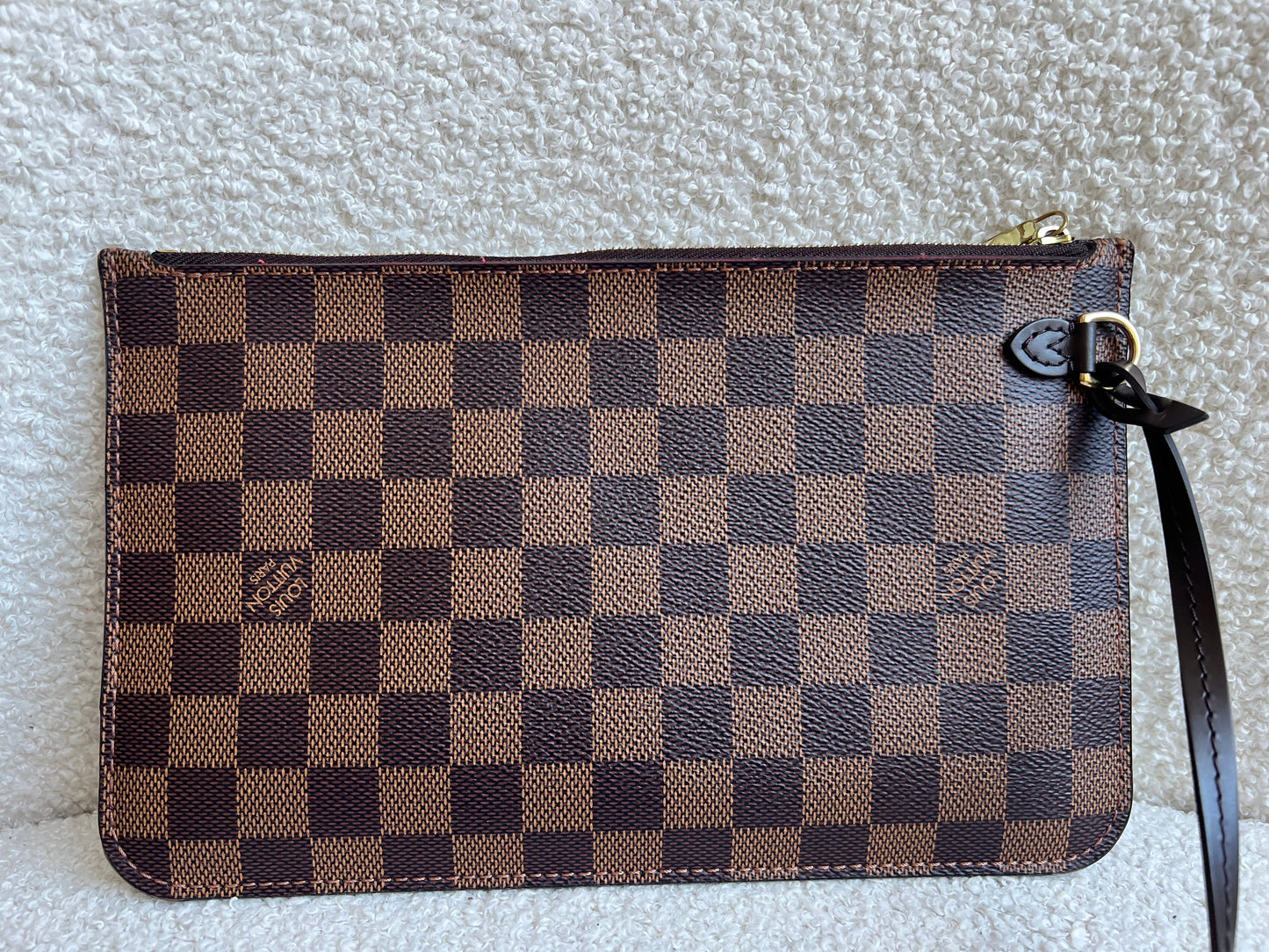 Louis Vuitton Pouch (from Neverfull) in Damier Ebene