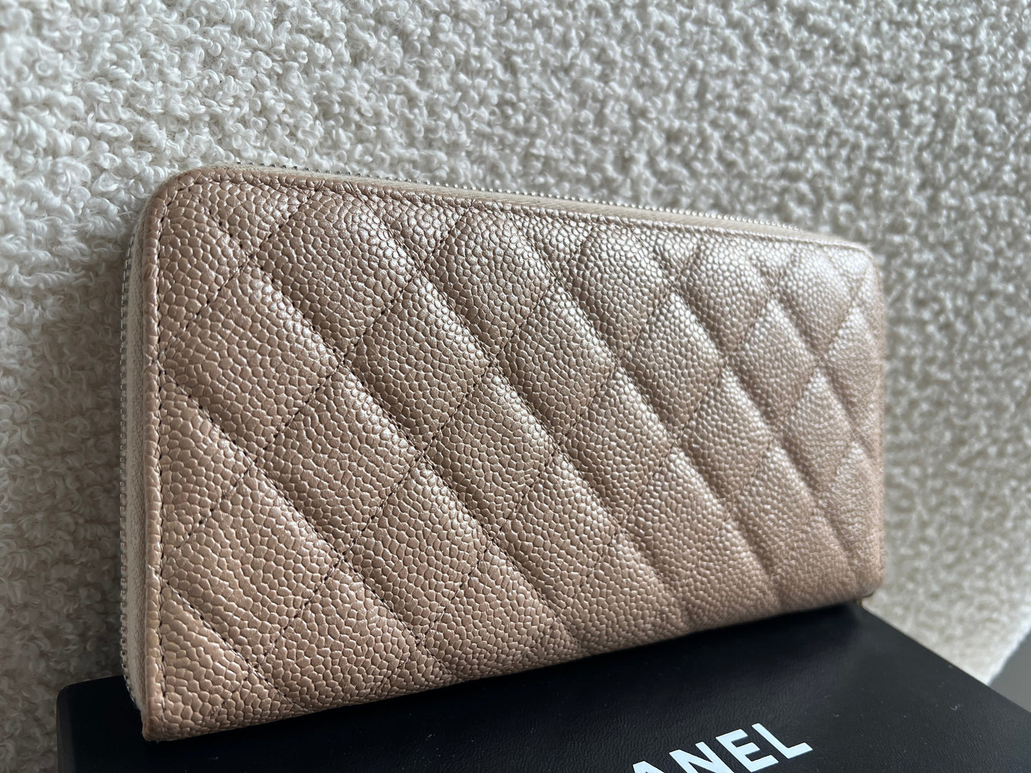 Chanel Caviar Classic Long Zipped wallet (RRP £1150)