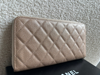 Chanel Caviar Classic Long Zipped wallet (RRP £1150)