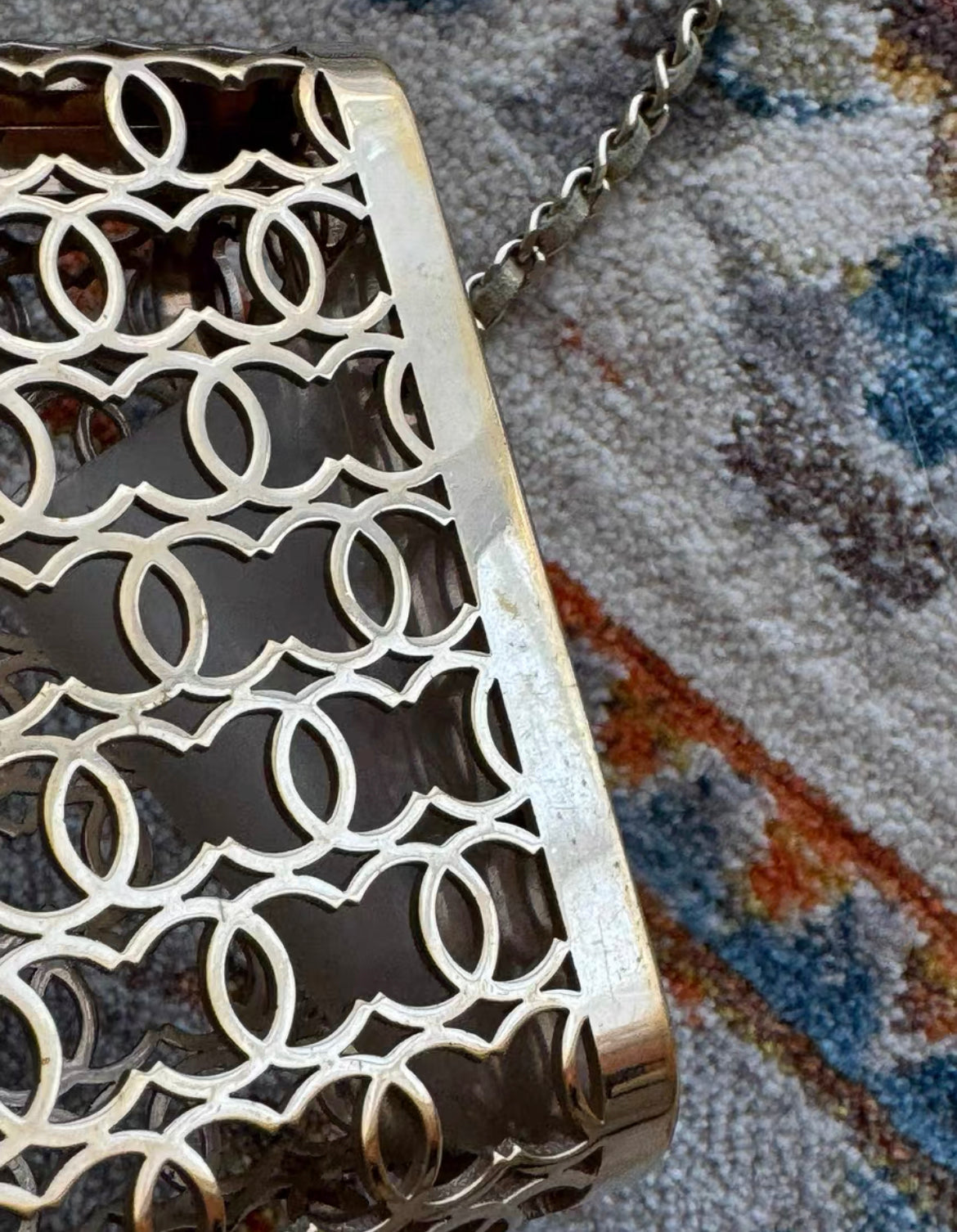 Chanel 2015 Cc Moucharabieh Minaudiere