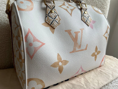 Louis Vuitton Speedy 25 Bandouliere By The Pool 2.0 Giant Monogram (RRP £2030)