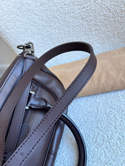 Louis Vuitton Dhanura PM Dark Brown Epi Leather