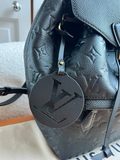 Louis Vuitton Montsouris Backpack Black Empreinte (RRP £2170)