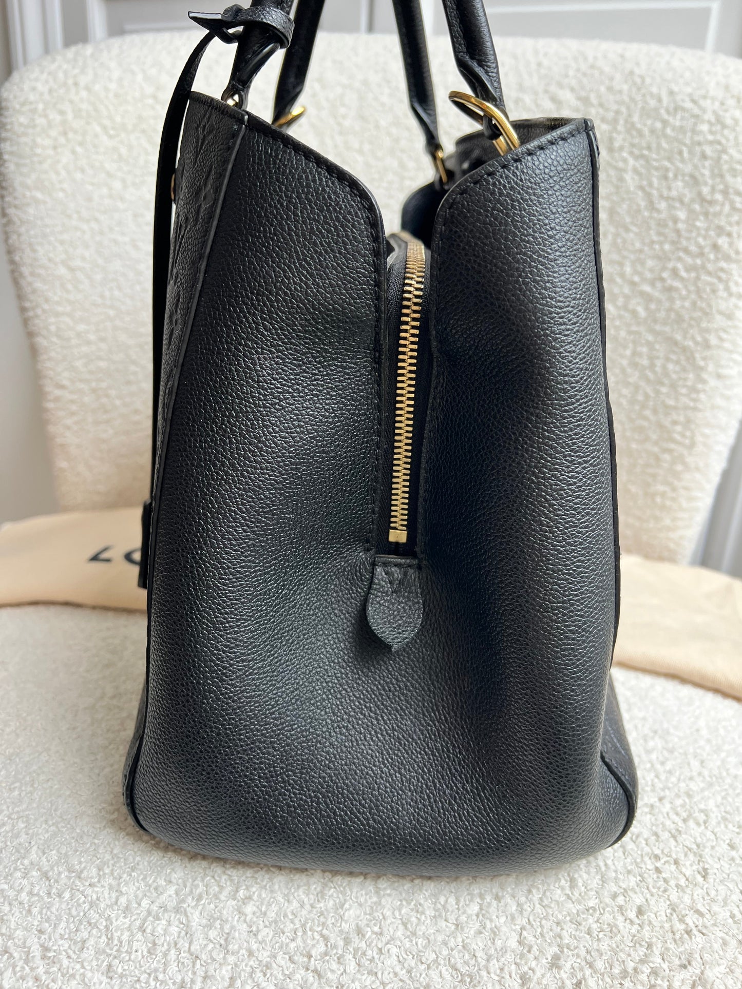 Louis Vuitton Montaigne GM in Black Monogram Empreinte (RRP £2230)
