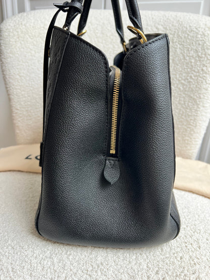 Louis Vuitton Montaigne GM in Black Monogram Empreinte (RRP £2230)