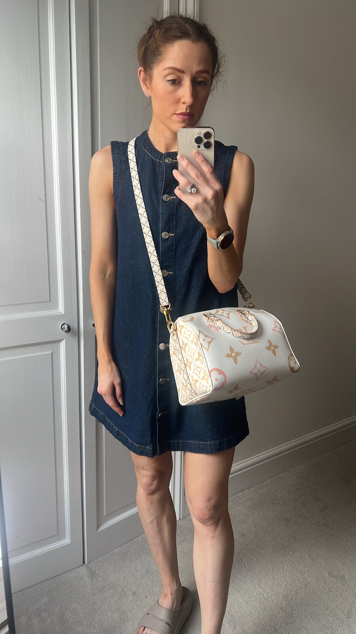 Louis Vuitton Speedy 25 Bandouliere By The Pool 2.0 Giant Monogram (RRP £2030)