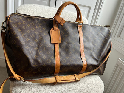 Louis Vuitton Vintage Keepall Bandouliere 60