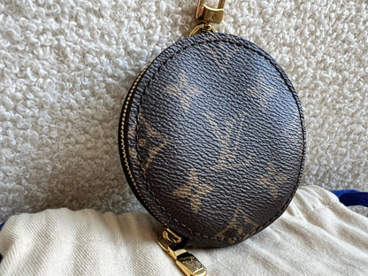 Louis Vuitton Round Coin Purse Monogram