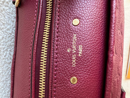 Louis Vuitton Speedy 25 Raisin Empreinte (RRP £1,840)