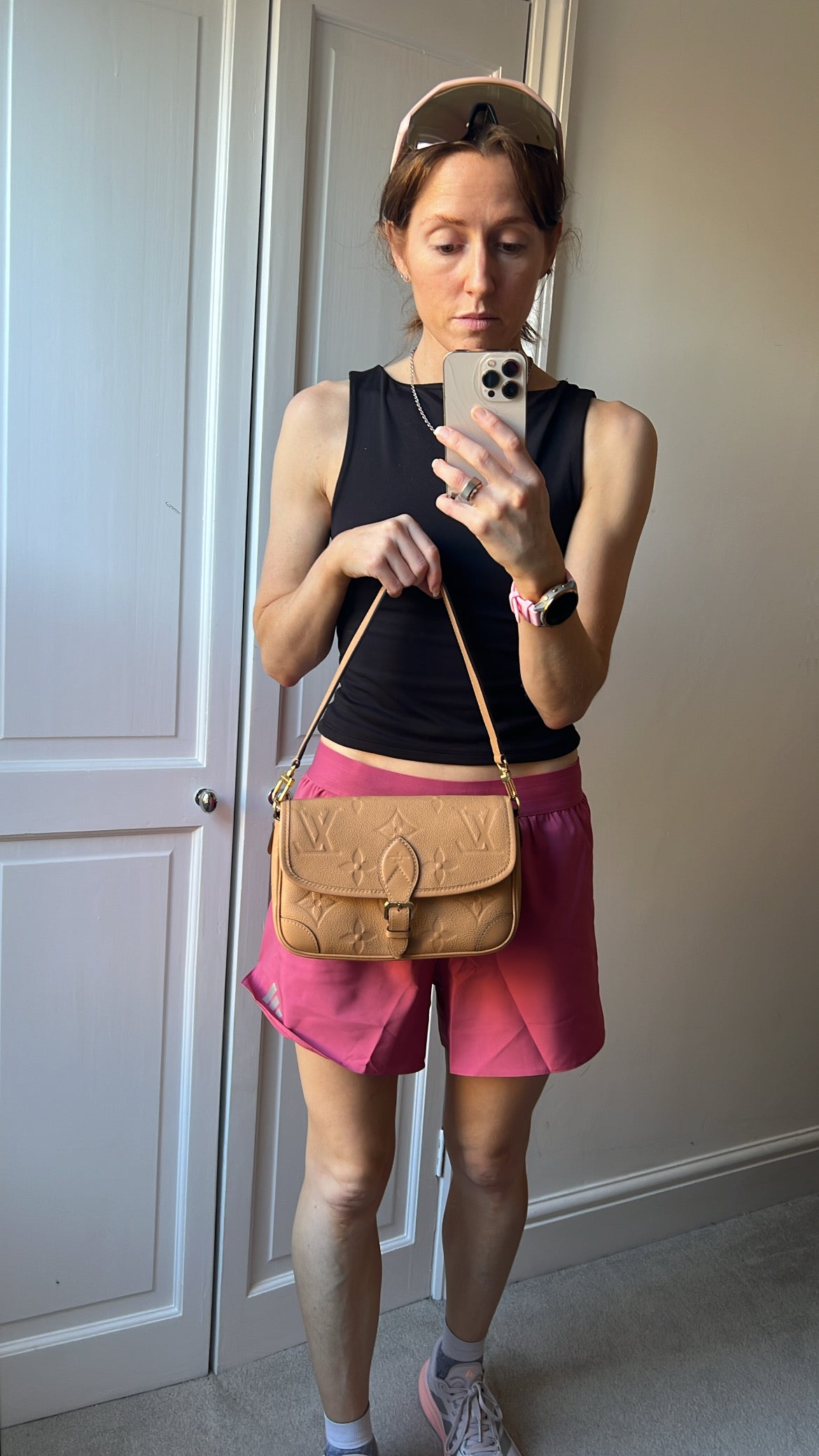 Louis Vuitton Diane Satchel Sand Empreinte (RRP £2,120)