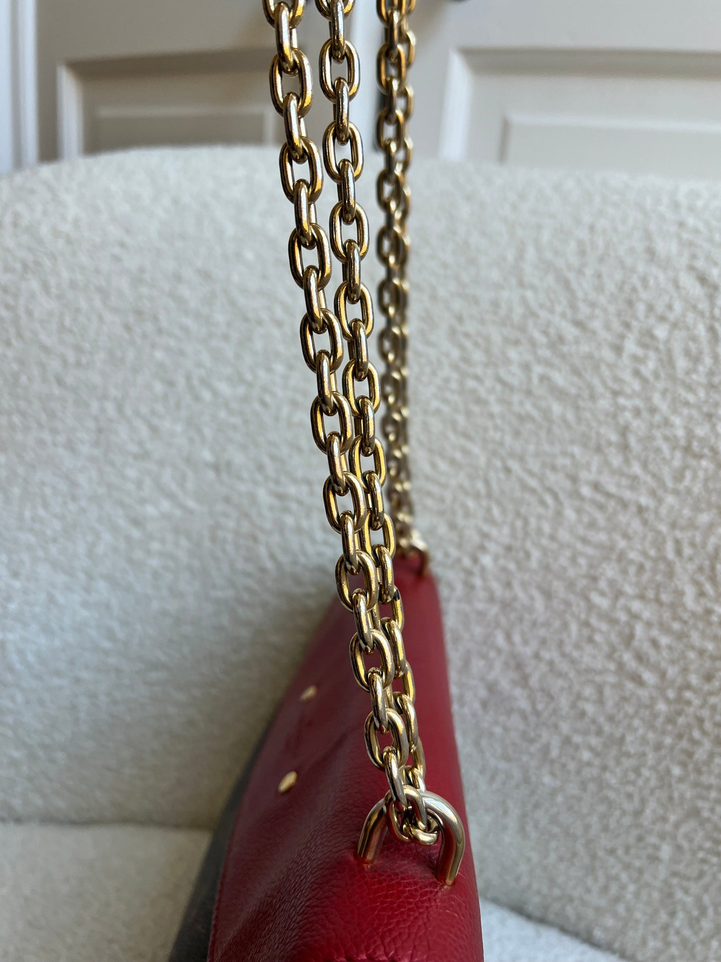 Louis Vuitton Saint Placide Monogram Red