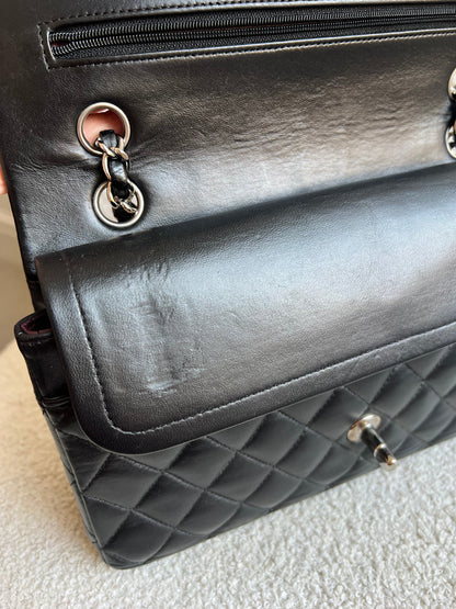 Chanel Medium Classic Flap in Black Lambskin (RRP £9,090)