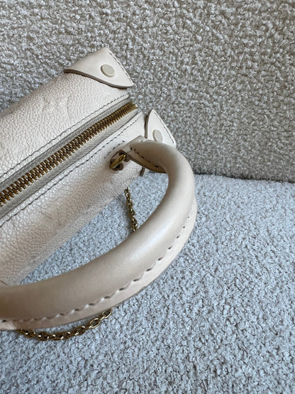 Louis Vuitton Cream Empreinte Petite Malle Souple Bag (RRP £2420)