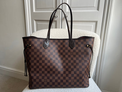 Louis Vuitton Neverfull GM Damier Ebene Cherry Interior (RRP £1,500)