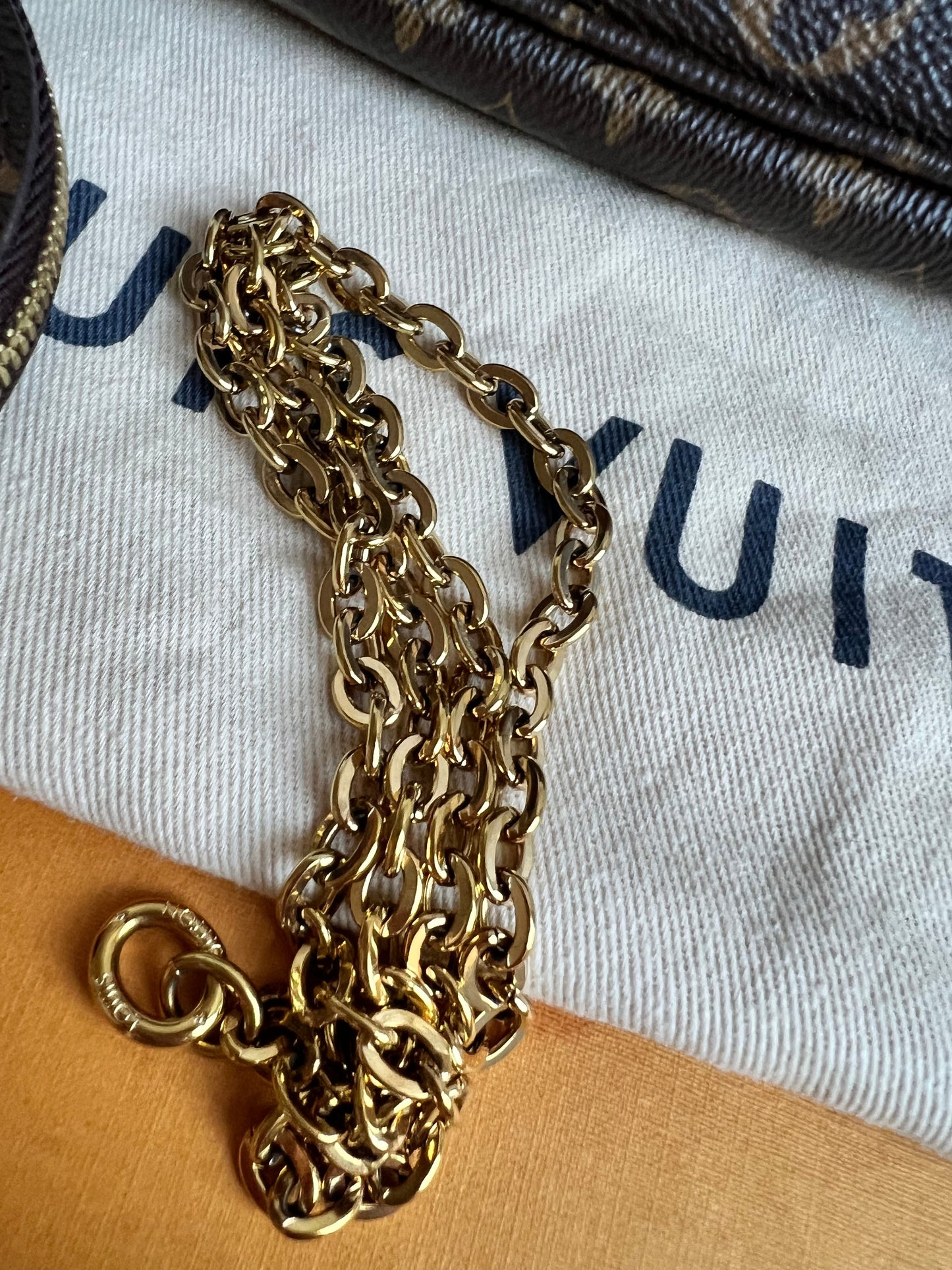 Louis Vuitton Multi Pochette Accessoires Rose Chiaro (RRP £2030)