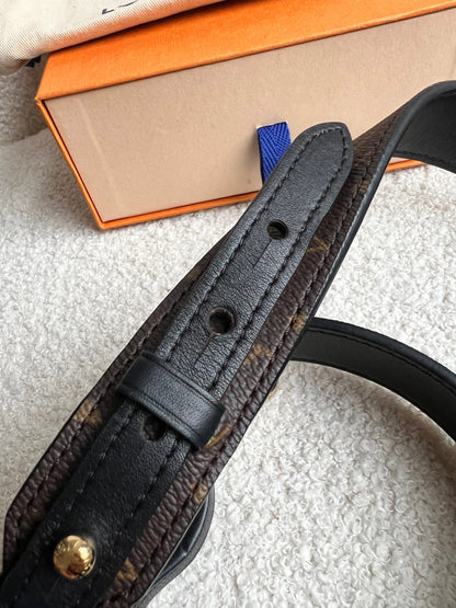 Louis Vuitton Bandouliere XL Monogram Noir Leather Shoulder Strap