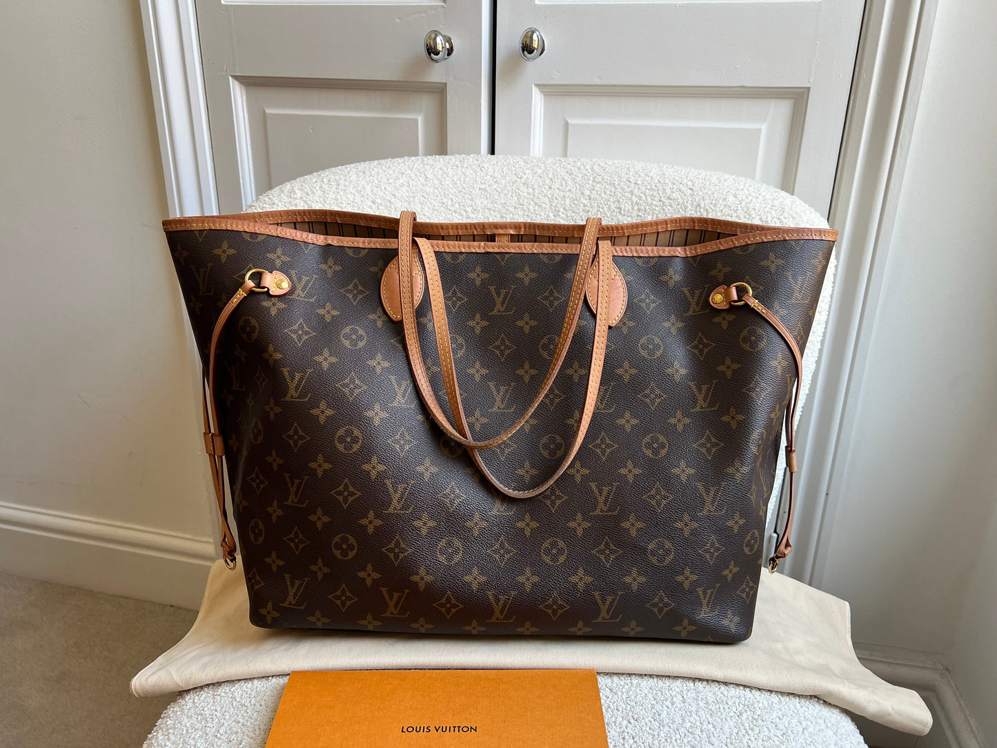 Louis Vuitton Neverfull GM Monogram Beige Interior (RRP £1,500)