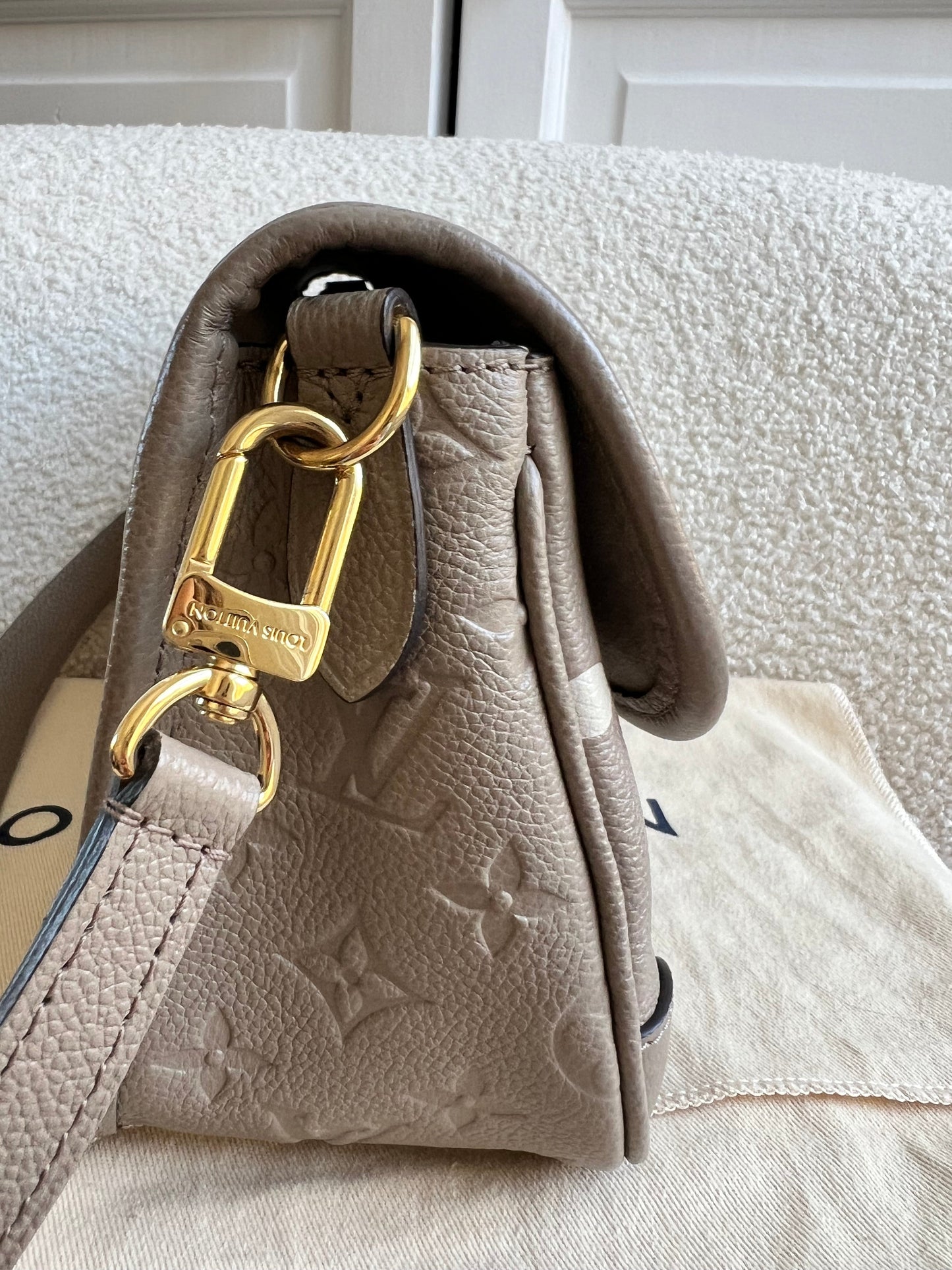 Louis Vuitton Diane Satchel Bicolour Empreinte (RRP £2,170)