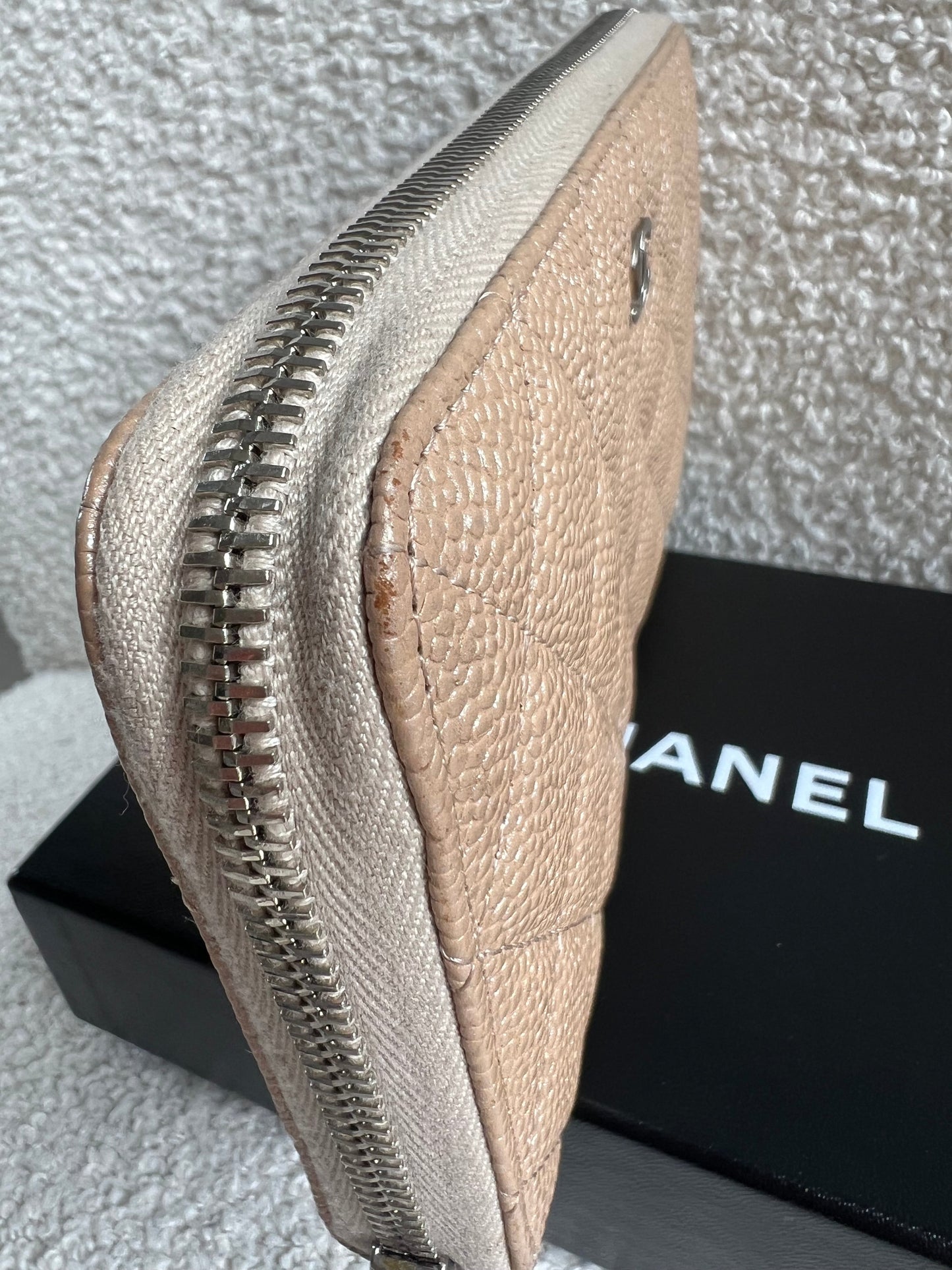 Chanel Caviar Classic Long Zipped wallet (RRP £1150)