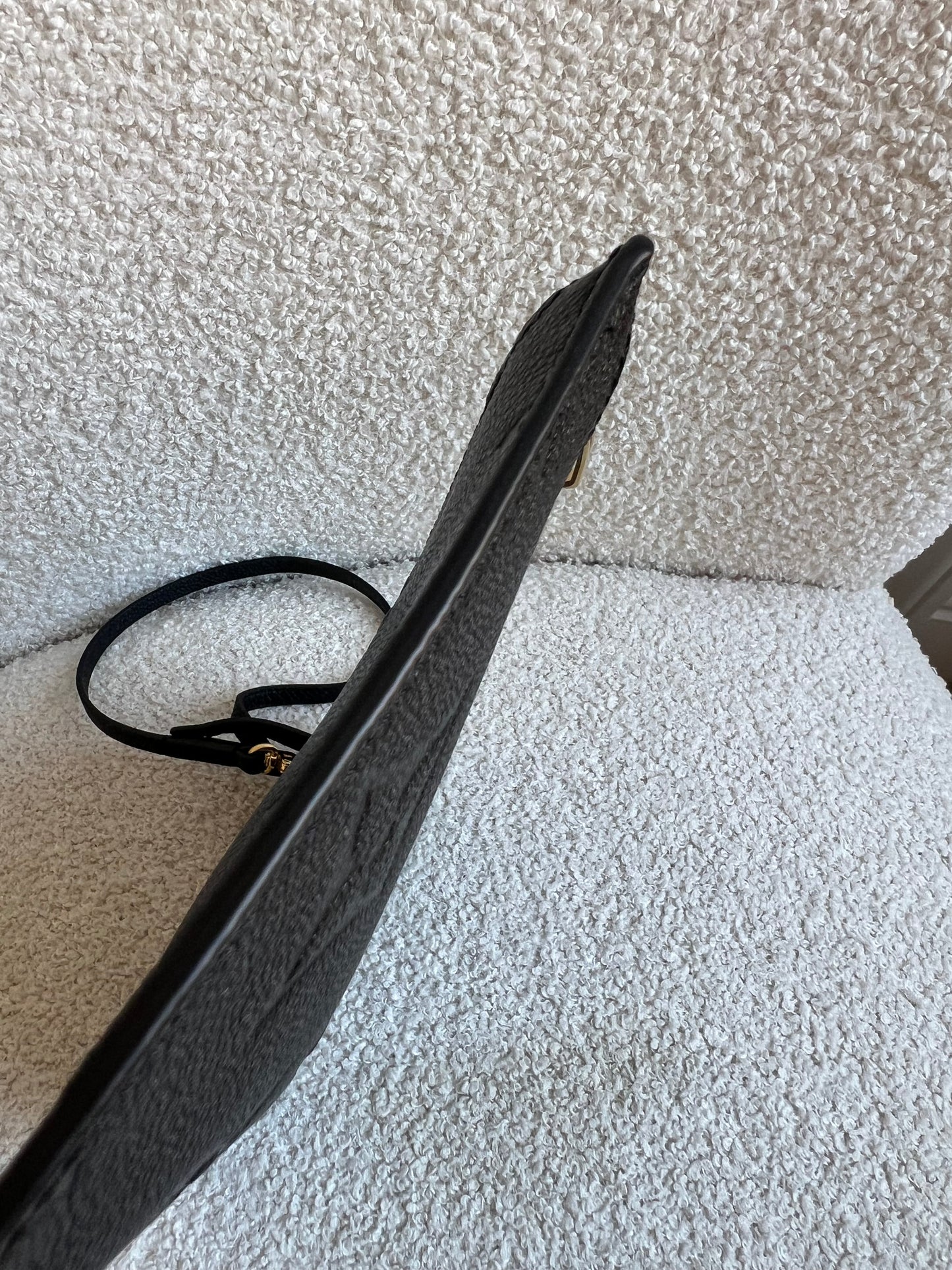 Louis Vuitton Pouch (from Neverfull) Black Empreinte