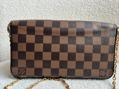 Louis Vuitton Felicie Pochette Damier Ebene (RRP £1110)