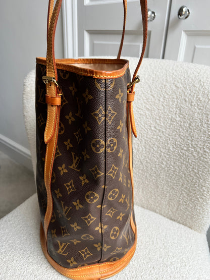 Louis Vuitton Monogram Bucket Bag GM
