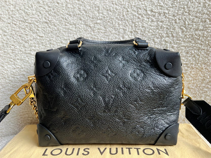 Louis Vuitton Black Empreinte Petite Malle Souple Bag (RRP £2420)