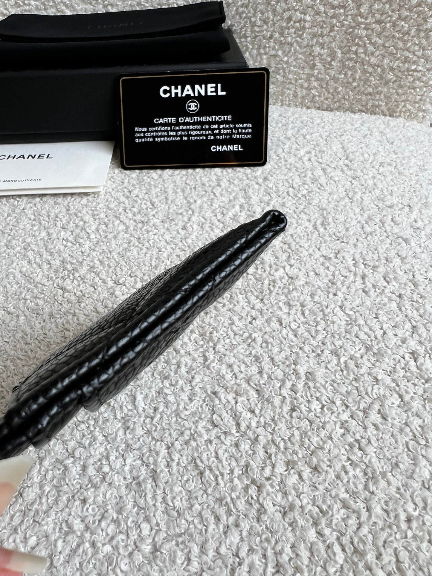 Chanel Black Caviar Card Holder with Gold Hardware (RRP £420)