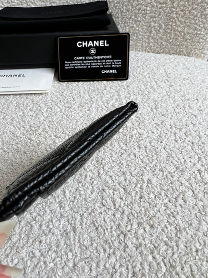 Chanel Black Caviar Card Holder with Gold Hardware (RRP £420)
