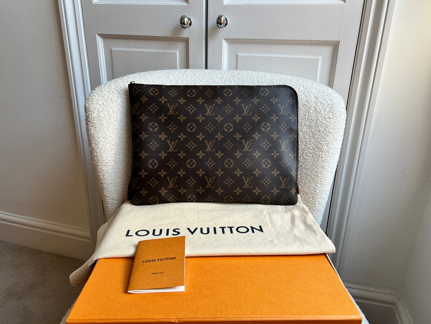Louis Vuitton Etui Voyage MM Document Holder Monogram