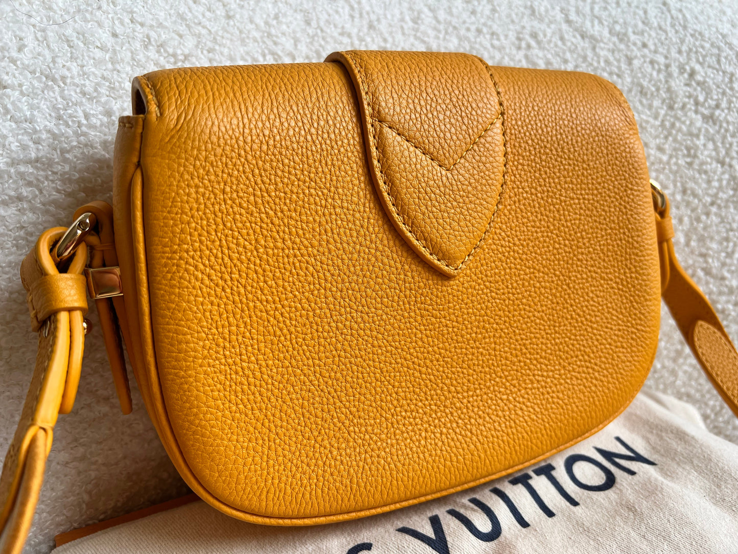 Louis Vuitton Pont 9 Soft PM Bag in Sunbeam (RRP £3030)