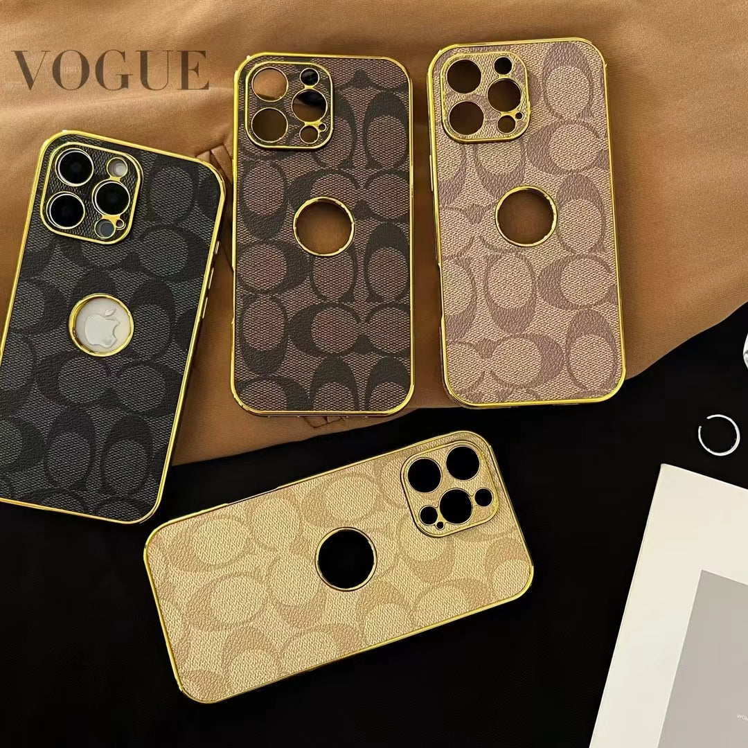 Coach Monogram iPhone Case 12 13 14 15 16