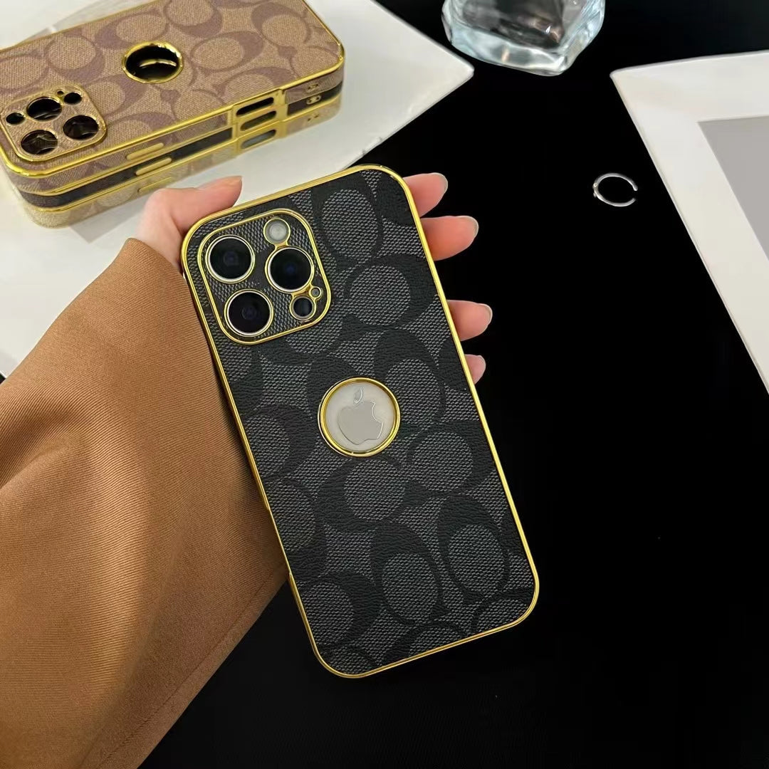 Coach Monogram iPhone Case 12 13 14 15 16